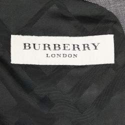 Burberry Grey Virgin Wool Milbank Suit 2XL