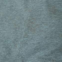 Pre Owned Burberry Brit Light Blue Cotton Knit Nova Check Pocket Detail T-Shirt S