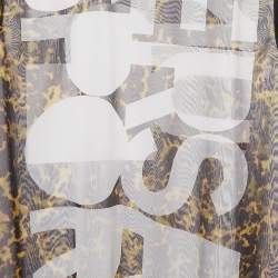 Burberry Black Printed Crewneck Tank Top M