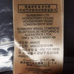 Pre Owned Burberry Black Cotton Long Sleeve Shirt XXL