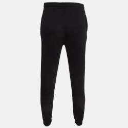 Burberry Black Cotton M Gresham TB Sweatpants XS