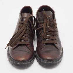 Burberry Brown Leather Ankle Length Boots Size 40