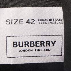 Burberry Red Coated Fabric and Nylon Arthur Sneakers Size 42
