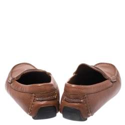 Burberry Brown Leather Loafers Size 42