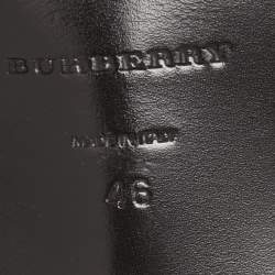 Burberry Two Tone Leather Chelsea Boots Size 46