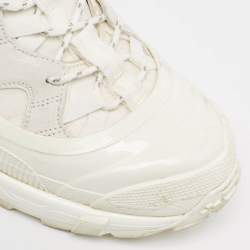 Burberry Fabric and Rubber Low Top Sneakers Size 44.5