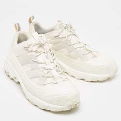 Burberry Fabric and Rubber Low Top Sneakers Size 44.5