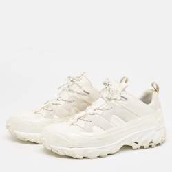 Burberry Fabric and Rubber Low Top Sneakers Size 44.5
