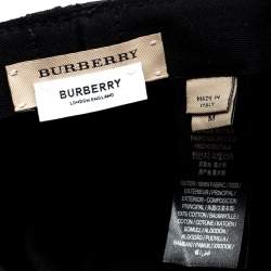 Pre Owned Burberry X Riccardo Tisci B Series Black Kingdom Embroidered Baseball Cap M