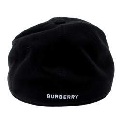 Pre Owned Burberry X Riccardo Tisci B Series Black Kingdom Embroidered Baseball Cap M