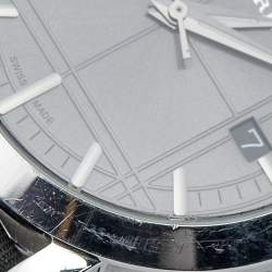 Burberry Grey Stainless Steel Canvas The City BU1758 Men's Wristwatch 38 mm
