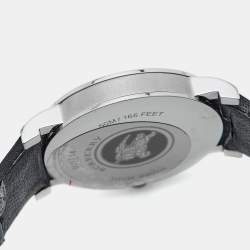 Burberry Grey Stainless Steel Canvas The City BU1758 Men's Wristwatch 38 mm