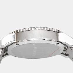 Pre Owned Burberry The City BU9380 Black Dial Ceramic Stainless Steel Men's Wristwatch 43 mm