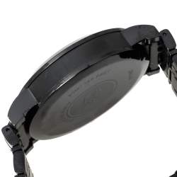 Pre Owned Burberry Black PVD coated Stainless Steel Heritage BU1373 Men's Wristwatch 40 mm