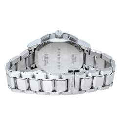 مملوكة مسبقًا ساعة يد رجالية بربري كرونوغراف ذا سيتي بي يو9363 ستانلس ستيل زرقاء 42 مم