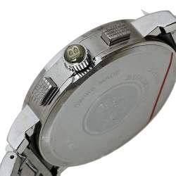 مملوكة مسبقًا Burberry Blue Stainless Steel Heritage Chronograph BU1360 Men's Wristwatch 40 mm