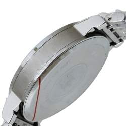 مملوكة مسبقًا Burberry Blue Stainless Steel Heritage Chronograph BU1360 Men's Wristwatch 40 mm