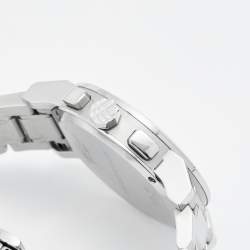 Pre Owned Burberry Silver Stainless Steel The City BU9750 Men's Wristwatch 38 mm