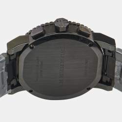 Burberry Black PVD Coated Stainless Steel BU9381 Men's Wristwatch 42 mm