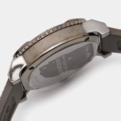 Burberry Grey PVD Stainless Steel Rubber Trench BU2302 Men's Wristwatch 42.5 mm