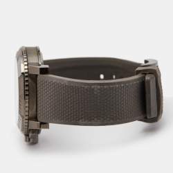 Burberry Grey PVD Stainless Steel Rubber Trench BU2302 Men's Wristwatch 42.5 mm