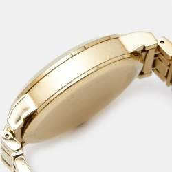 Burberry Yellow Gold Plated Stainless Steel Heritage BU1757 Women's Wristwatch 40 mm