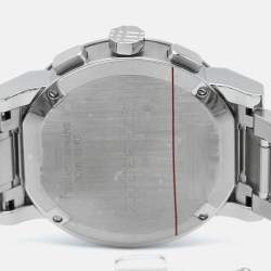 Burberry Black Stainless Steel The City BU9351 Men's Wristwatch 42 mm