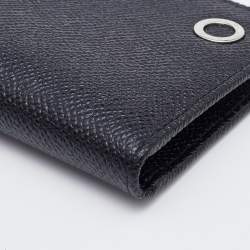 Bvlgari Black Leather Card Holder
