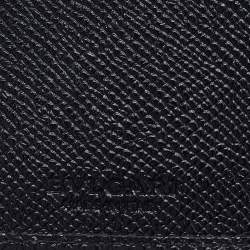 Bvlgari Black Leather Card Holder