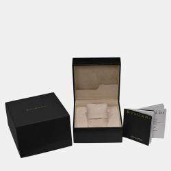 Bvlgari Black Stainless Steel Octo 103085 Automatic Men's Wristwatch 41 mm