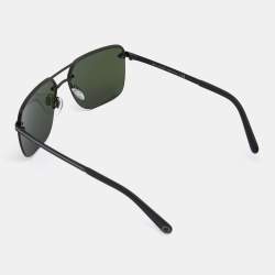 Bvlgari Black/Black 5054 Rectangular Sunglasses