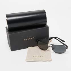 Bvlgari Black 5023 Aviator Sunglasses