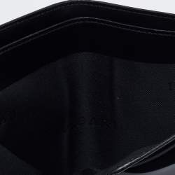 Bvlgari Black Leather Bifold Wallet 