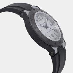 Bvlgari Grey Ceramic Diagono Magnesium 102427 Automatic  Men's Wristwatch 41mm