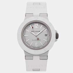 Bvlgari Aluminium Watch 103964 Automatic Men's Wristwatch 40MM
