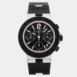 Pre-Owned Bvlgari  Aluminium Chronograph Men's Watch 41 mm