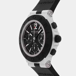 Pre-Owned Bvlgari Bvlgari-Bvlgari Aluminium Chronograph Men's Watch 41 mm