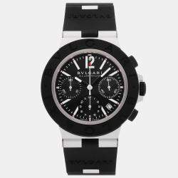 Pre-Owned Bvlgari Bvlgari-Bvlgari Aluminium Chronograph Men's Watch 41 mm