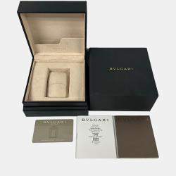 Pre Owned Bvlgari Octo 102738 Automatic Black Stainless Steel Men’s Wristwatch 41 mm