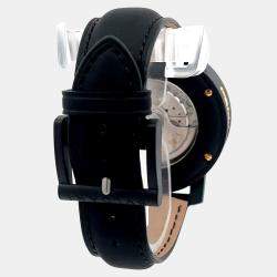 Pre Owned Bvlgari Via dei Condotti  BB40CL Automatic Carbon Men’s Wristwatch 40 mm