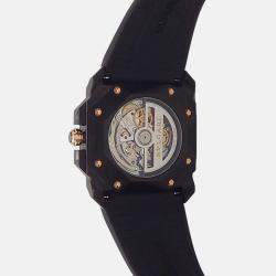 Pre Owned Bvlgari Octo 102630 Automatic Black Stainless Steel Men’s Wristwatch 41 mm