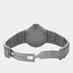 Pre Owned Bvlgari Diagono SD 38 S Automatic Black Stainless SteelMen's Wristwatch 38 mm