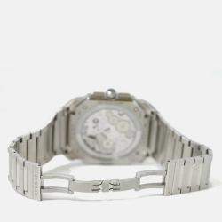 Pre Owned Bvlgari Octo Finissimo 103661 Automatic Silver Stainless Steel Men's Wristwatch 43 mm