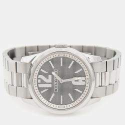 Pre Owned Bvlgari Solotempo ST37S Quartz Silver Stainless Steel Men's Wristwatch 37 mm