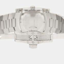 Pre Owned Bvlgari Assioma AA44S Automatic Stainless Steel Men's Wristwatch 34.5 mm