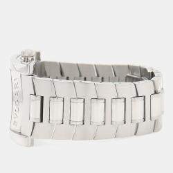 Pre Owned Bvlgari Assioma AA44S Automatic Stainless Steel Men's Wristwatch 34.5 mm