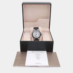 Pre Owned Bvlgari Diagono Magnesium DG41SMC Automatic Magnesium Ceramic Men's Wristwatch 41 mm
