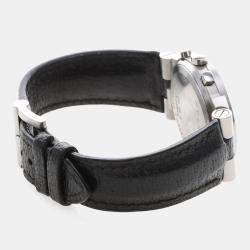 Pre Owned Bvlgari Diagono Sport CH35S Quartz Stainless Steel Men's Wristwatch 36 mm