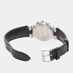 Pre Owned Bvlgari Diagono Sport CH35S Quartz Stainless Steel Men's Wristwatch 36 mm