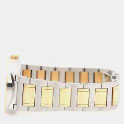 Pre Owned Bvlgari BB BB38SG Automatic 18k Yellow Gold Stainless Steel Men's Wristwatch 38 mm